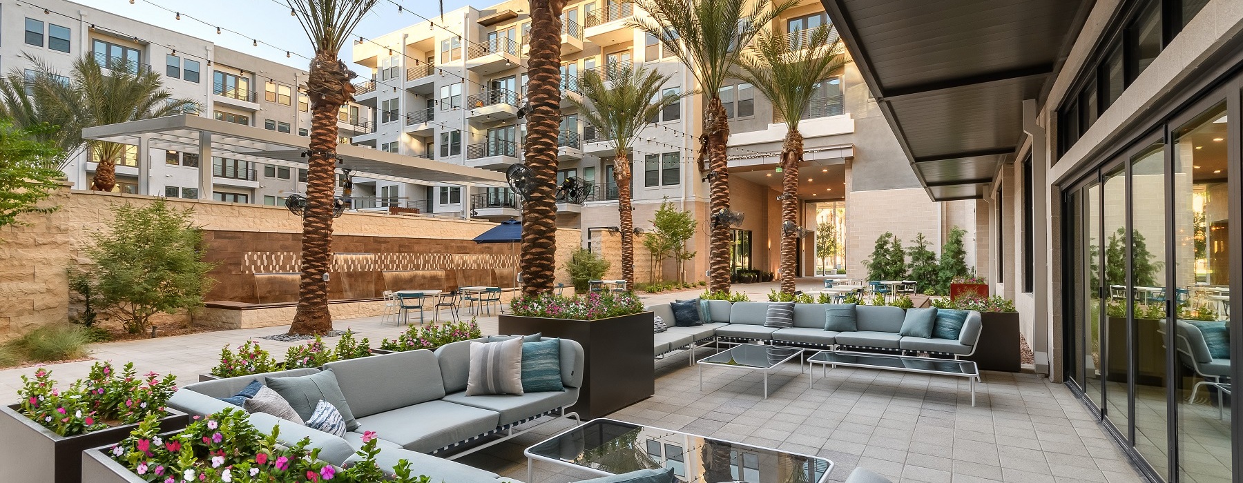 Auric Symphony Park Outdoor Lounge Area